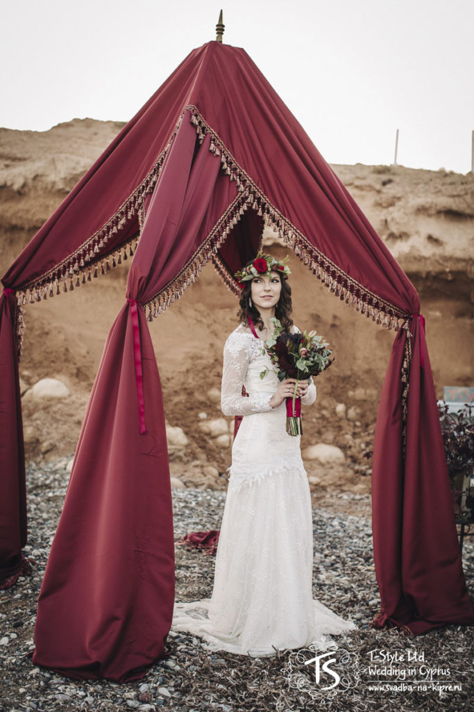 Образ невесты для свадьбы на Кипре