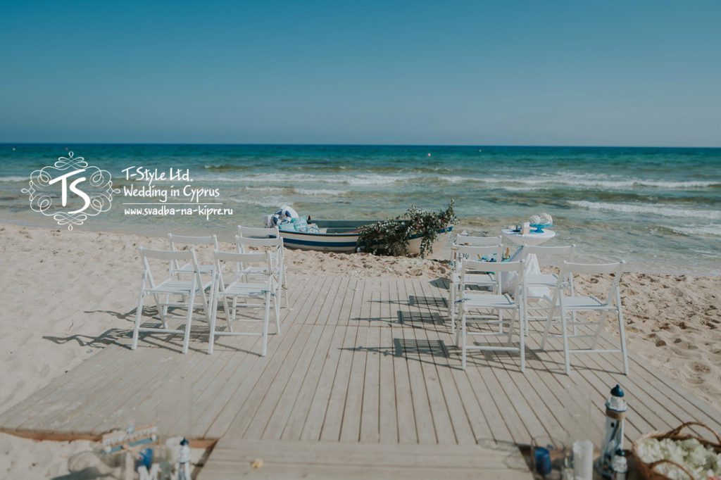 Декор свадьбы на Кипре