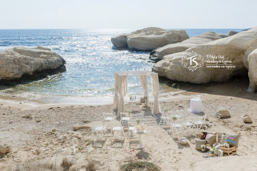 Декор свадьбы мечты на Кипре