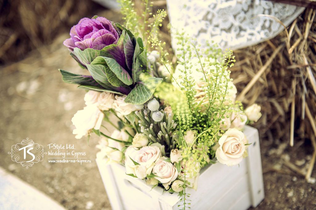 Цветочное оформление свадьбы на Кипре