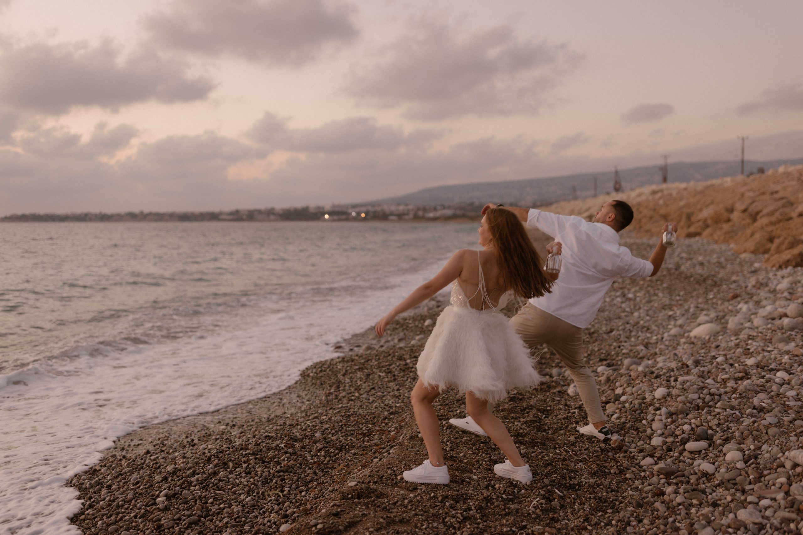 Свадьба на Кипре. Белые Скалы, Пафос. Wedding in Cyprus. T-Style Wedding. Paphos, white rocks. Организация свадьбы 2022. Символическая церемония.