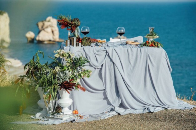 Свадебный ужин на Кипре